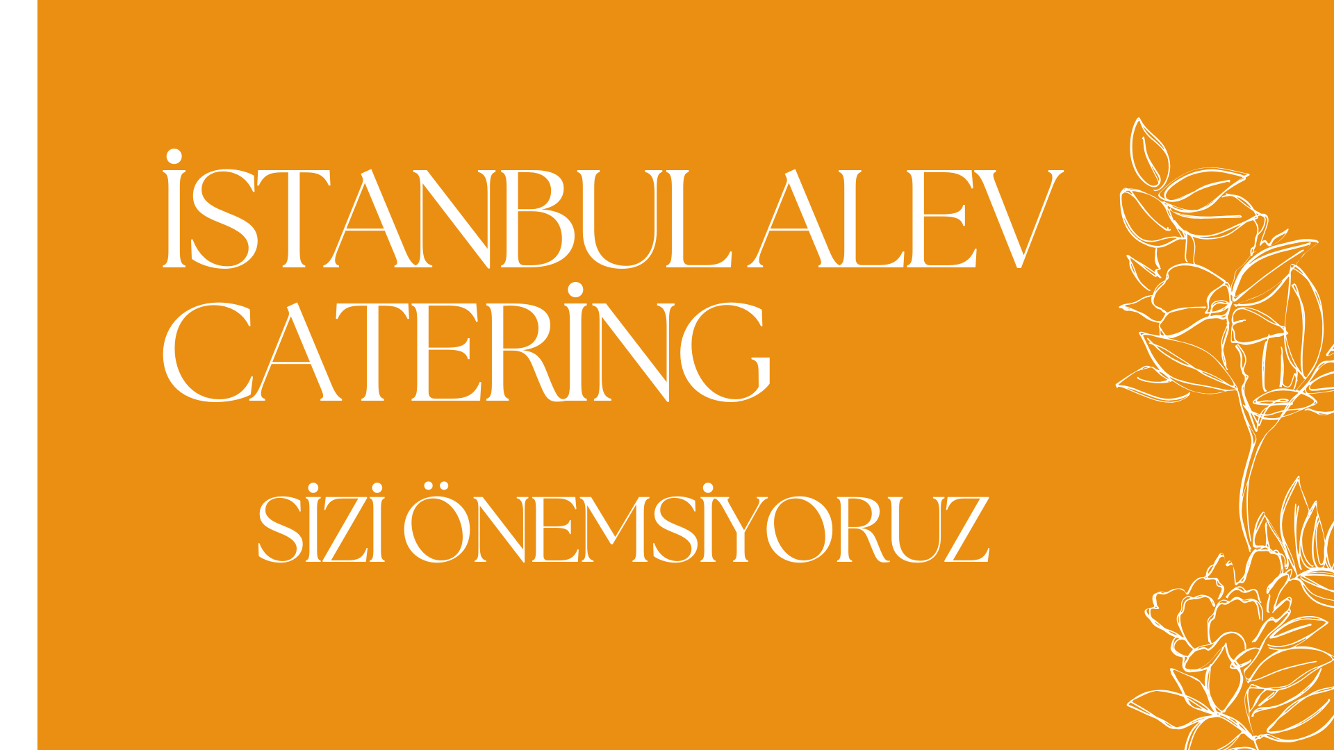 Catering hizmetimizden bir görsel - Profesyonel servis ekibimiz